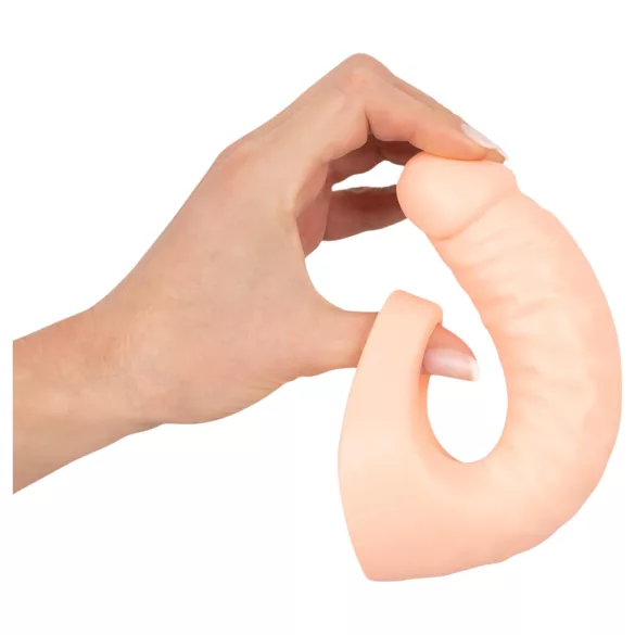 Realistixxx Double F - realistyczny dildo z pierścieniem erekcyjnym