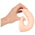 Realistixxx Double F - realistyczny dildo z pierścieniem erekcyjnym