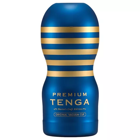 TENGA Premium Original - masturbator jednorazowy - niebieski
