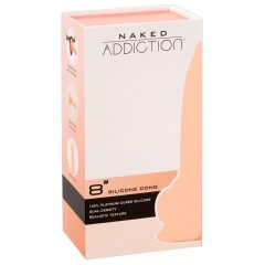 Naked Addiction 8 - zaciskane, realistyczne dildo (20 cm)