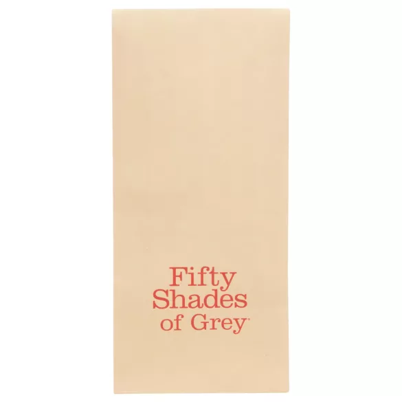 Fifty Shades of Grey - opaska na oczy erotyczna - czarno-czerwona