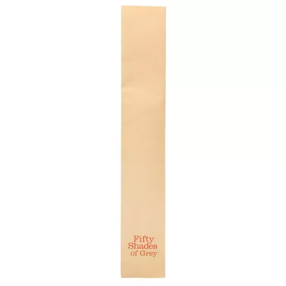 Fifty Shades of Grey - obroża i smycz - skóra - czarno-czerwona