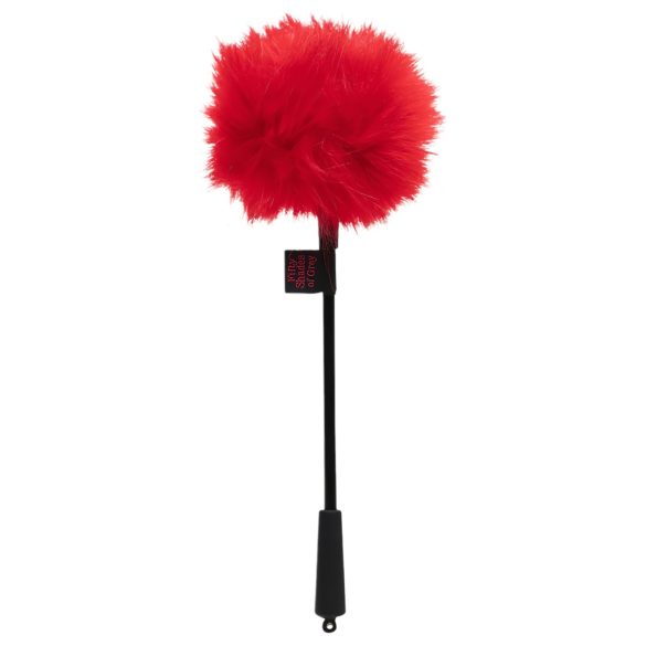 Fifty Shades of Grey - piórko do łaskotania - czarno-czerwone