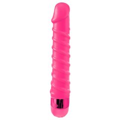 Classix Candy Twirl - seks-wibrator spiralny (różowy)