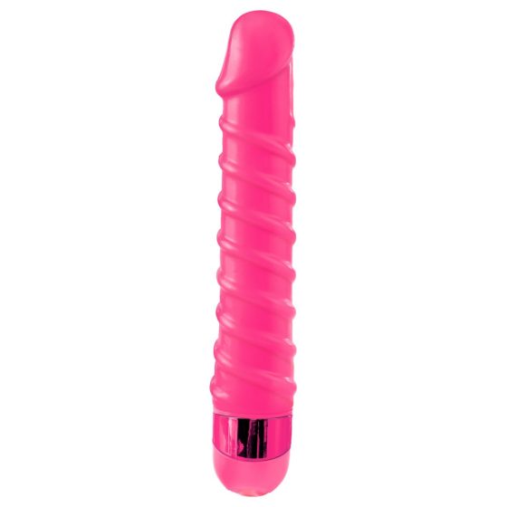 Classix Candy Twirl - seks-wibrator spiralny (różowy)