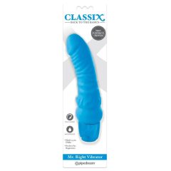   Classix Mr. Right - silikonowy wibrator dla początkujących (niebieski)