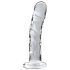 Icicles No. 62 - szklany dildo w kształcie penisa (przezroczysty)