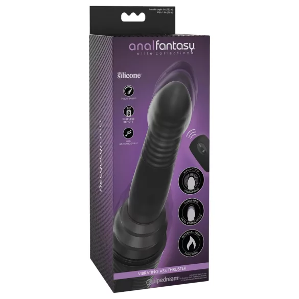 Pipedream - Analfantasy Ass Thruster - wstrząsający wibrator analny (czarny)