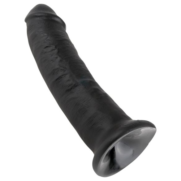 King Cock - realistyczny dildo z przyssawką - czarny