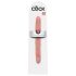 King Cock 12 Slim - realistyczne podwójne dildo (31cm) - naturalne