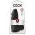King Cock 9 Chubby: mocny, czarny dilda z przyssawką i jądrami (23cm)