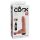King Cock 8 - realistyczny strzykający dildo (20 cm) - naturalny