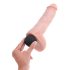 King Cock 8 - realistyczny strzykający dildo (20 cm) - naturalny
