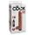 King Cock 10 - realistyczny tryskający dildo (25 cm) - naturalny