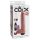 King Cock 11 - realistyczny ejakulujący dildo (28 cm) - naturalny