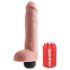King Cock 11 - realistyczny ejakulujący dildo (28 cm) - naturalny