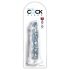 King Cock Clear 8 – przyssawkowy, duży dildo (20 cm)
