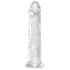 King Cock Clear 8 - duży dildo z przyssawką (20 cm)