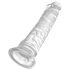 King Cock Clear 8 – przyssawkowy, duży dildo (20 cm)