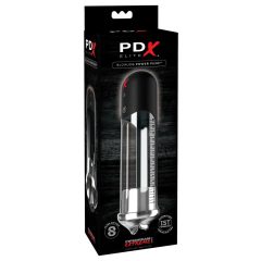   PDX Blowjob - automatyczna pompka do penisa z ustami (czarna)