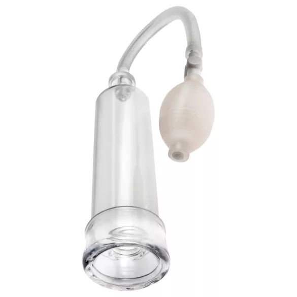 Pipedream - Pump Worx Beginner's - przezroczysta pompka do penisa (19 cm)