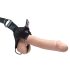 Pas biodrowy Fetish 12 - naturalny, pusty dildo