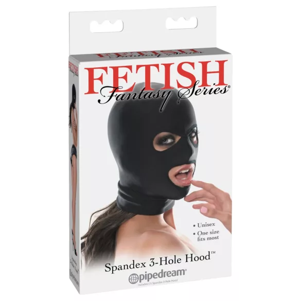 Fetish Fantasy - maska oralna - czarna