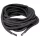 Fetish Silk Rope - lina do shibari - 10 m - czarna