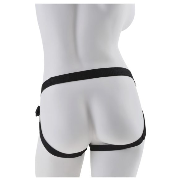 Fetish Fantasy - uprząż do akcesoriów z paskami - czarny