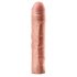 X-TENSION Perfect 3 - realystyczna nakładka na penisa (22,8 cm) - naturalny