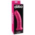 Dillio 8 - realistyczny dildo z przyssawką (20cm) - różowy