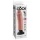 King Cock - wibrujący realistyczny dildo giętki - 25 cm