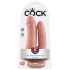 King Cock Double Penetrator - realistyczny podwójny dildo (naturalny)