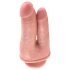 King Cock Double Penetrator - realistyczny podwójny dildo (naturalny)