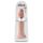 King Cock 14 - duży dildo z przyssawką (36 cm) - naturalny