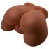 Pipedream Extreme Toyz - wibrujące pośladki (ciemny naturalny)