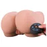 PDX Elite Milk Me Silly - wibrujący tors masturbator (naturalny)