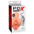 PDX Wybierz Przyjemność - 2w1 realistyczny masturbator (naturalny)