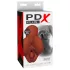 PDX Pick Your Pleasure - realistyczny masturbator 2 w 1 (brązowy)