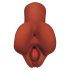 PDX Wybierz Swoją Przyjemność - 2w1 realistyczny masturbator (brązowy)