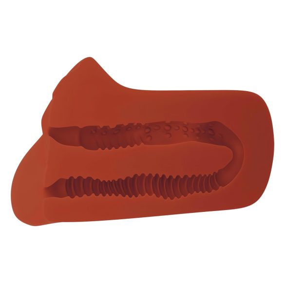 PDX - masturbator 2w1 realistyczny - brązowy