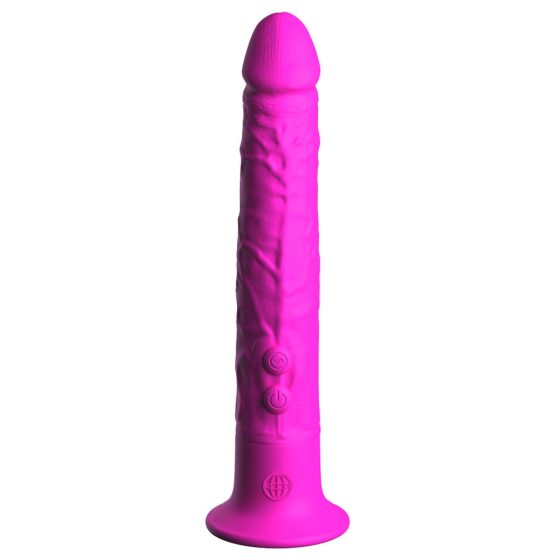 Classix - wodoodporny wibrator do penisa z lepką nakładką (różowy)