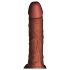 King Cock Plus 7,5 - wibracyjny z napędem (cielisty)