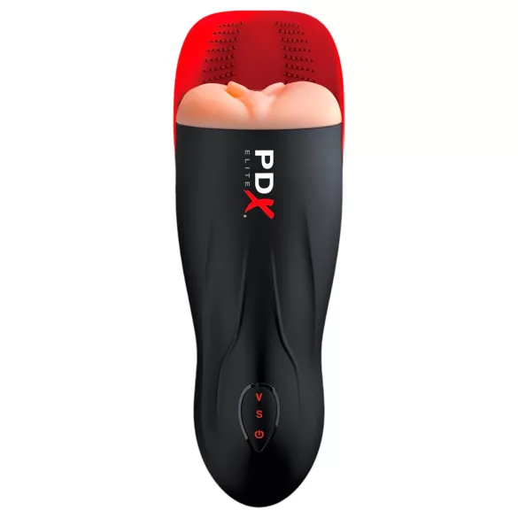 PDX Elite - masturbator męski z funkcją ssania - akumulator, sztuczna pochwa