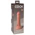 King Cock Elite 6 – realistyczny dildo z przyssawką (15 cm) – naturalny