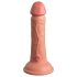 King Cock Elite 6 – realistyczny dildo z przyssawką (15 cm) – naturalny