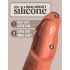 King Cock Elite 6 - realistyczny dildo z przyssawką - ciemny 15 cm