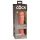 King Cock Elite 8 - realistyczny dildo z przyssawką (20cm) - naturalny
