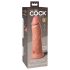 King Cock Elite 8 - realistyczny dildo z przyssawką (20cm) - naturalny