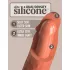 King Cock Elite 8 - dildo z przyssawką - realistyczny ciemny 20cm